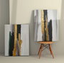 Wallity Cuadros Decorativos sobre Lienzo 2 Piezas 50 x 70 cm